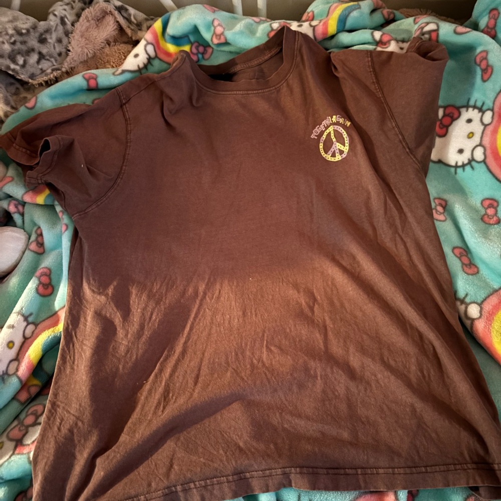 Cotton On Chocolate Peace Tee for Kids